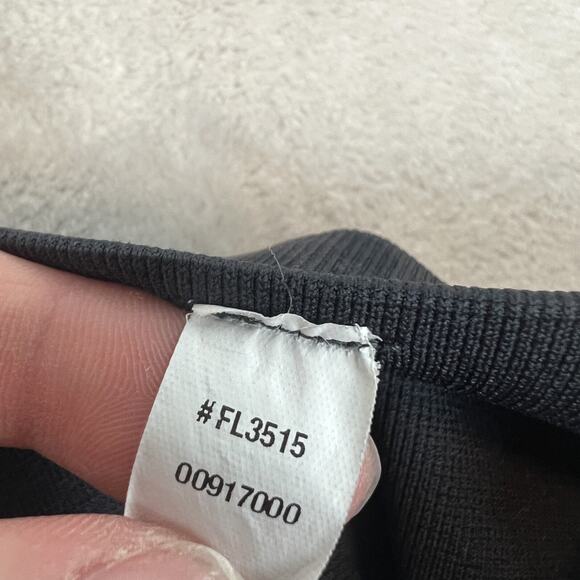 Spanx Leggings Womens Medium Black Camo Look At Me Know Seamless Compression - Picture 7 of 9